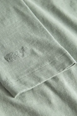 Colours & Sons Henley - Slub - Lime*Herren T-Shirts & Polos|Longsleeves