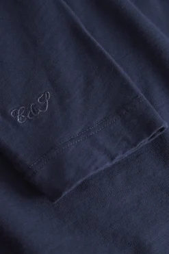 Colours & Sons Henley Shirt Slub - Navy*Herren T-Shirts & Polos|Longsleeves