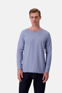 Colours & Sons Longsleeve Slub - Denim*Herren T-Shirts & Polos|Longsleeves