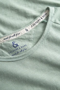 Colours & Sons Longsleeve Slub - Lime*Herren T-Shirts & Polos|Longsleeves