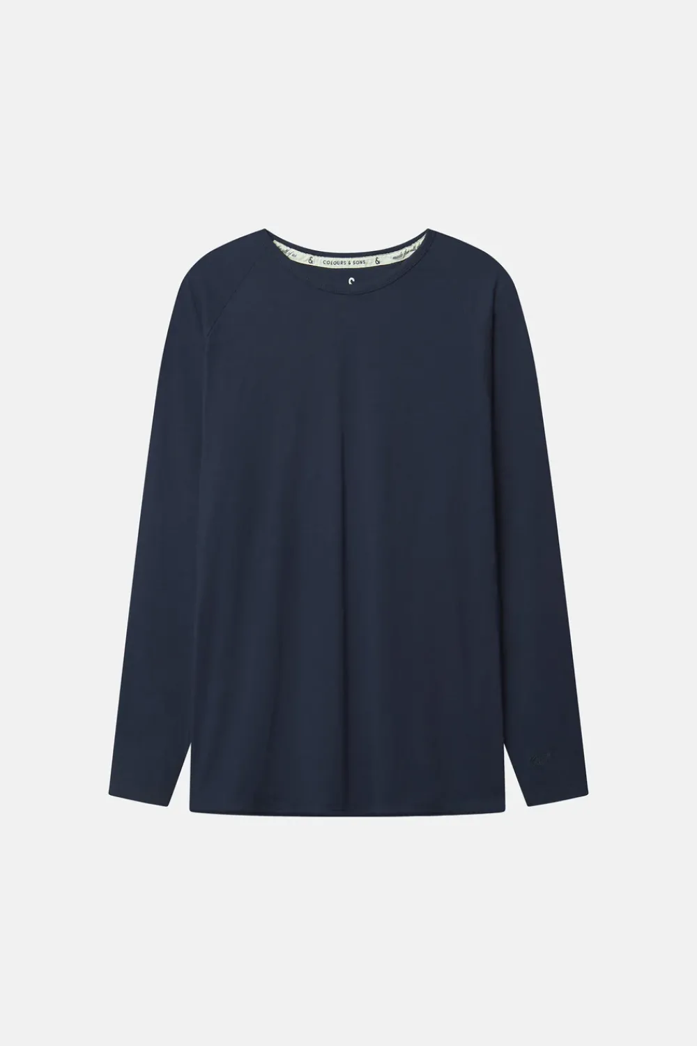 Colours & Sons Longsleeve Slub - Navy*Herren T-Shirts & Polos|Longsleeves