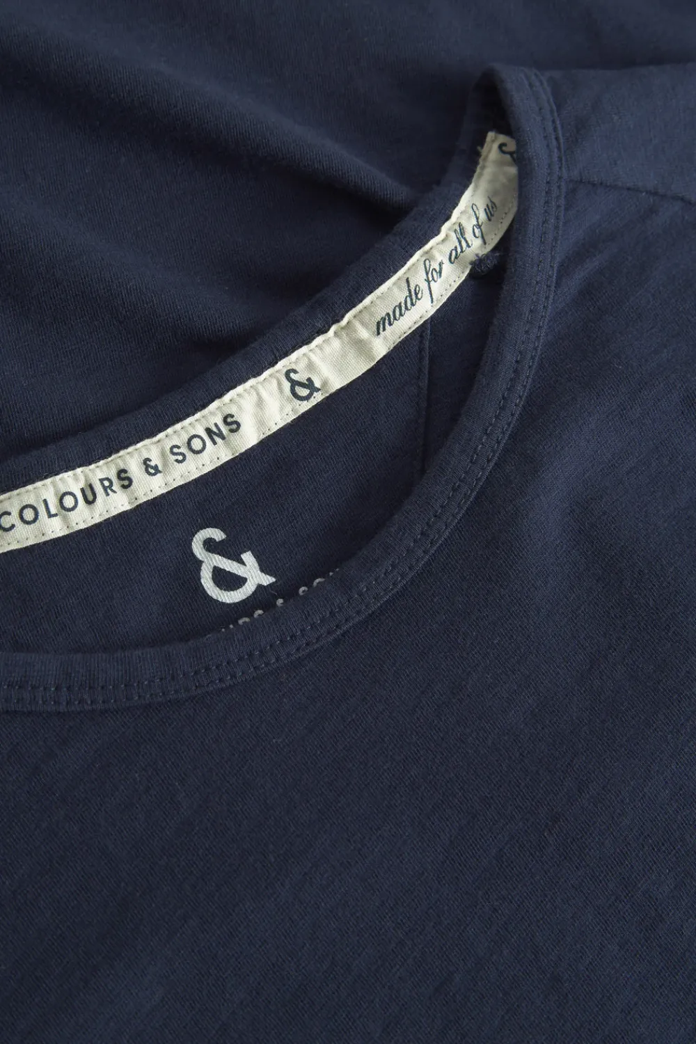 Colours & Sons Longsleeve Slub - Navy*Herren T-Shirts & Polos|Longsleeves