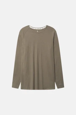 Colours & Sons Longsleeve Slub - Olive*Herren T-Shirts & Polos|Longsleeves