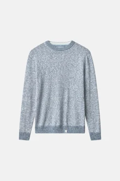 Colours & Sons Mouliné Pullover - Dove Mouliné*Herren Pullover