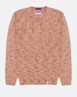Colours & Sons Mouliné Pullover - Sand Combo*Herren Pullover