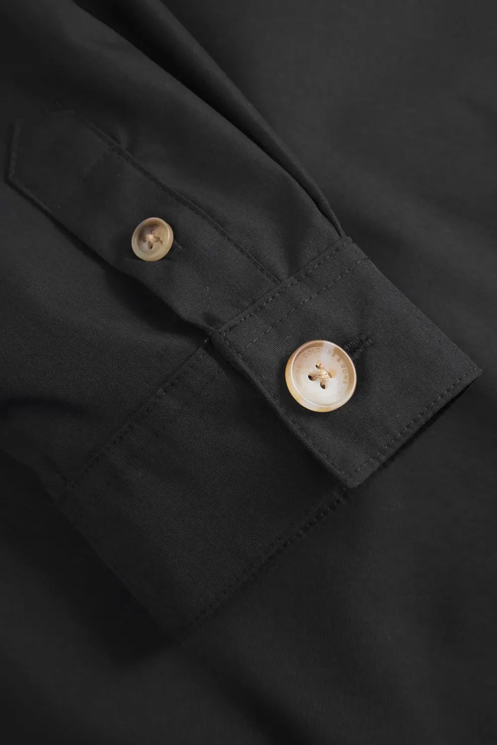 Colours & Sons Overshirt-Pocket - Black*Herren Hemden|Jacken