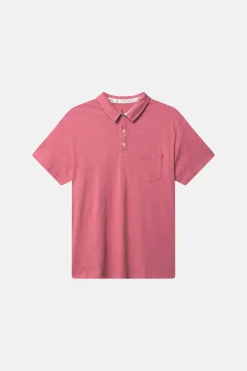 Colours & Sons Polo - Slub - Mauve*Herren T-Shirts & Polos|T-Shirts & Polos
