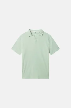 Colours & Sons Polo Leinen Blend - Lime*Herren T-Shirts & Polos