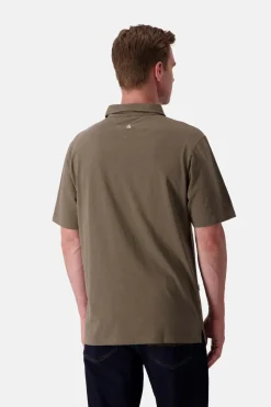 Colours & Sons Poloshirt Slub - Olive*Herren T-Shirts & Polos|T-Shirts & Polos