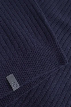 Colours & Sons Pullover Johnny Kragen - Navy*Herren Pullover