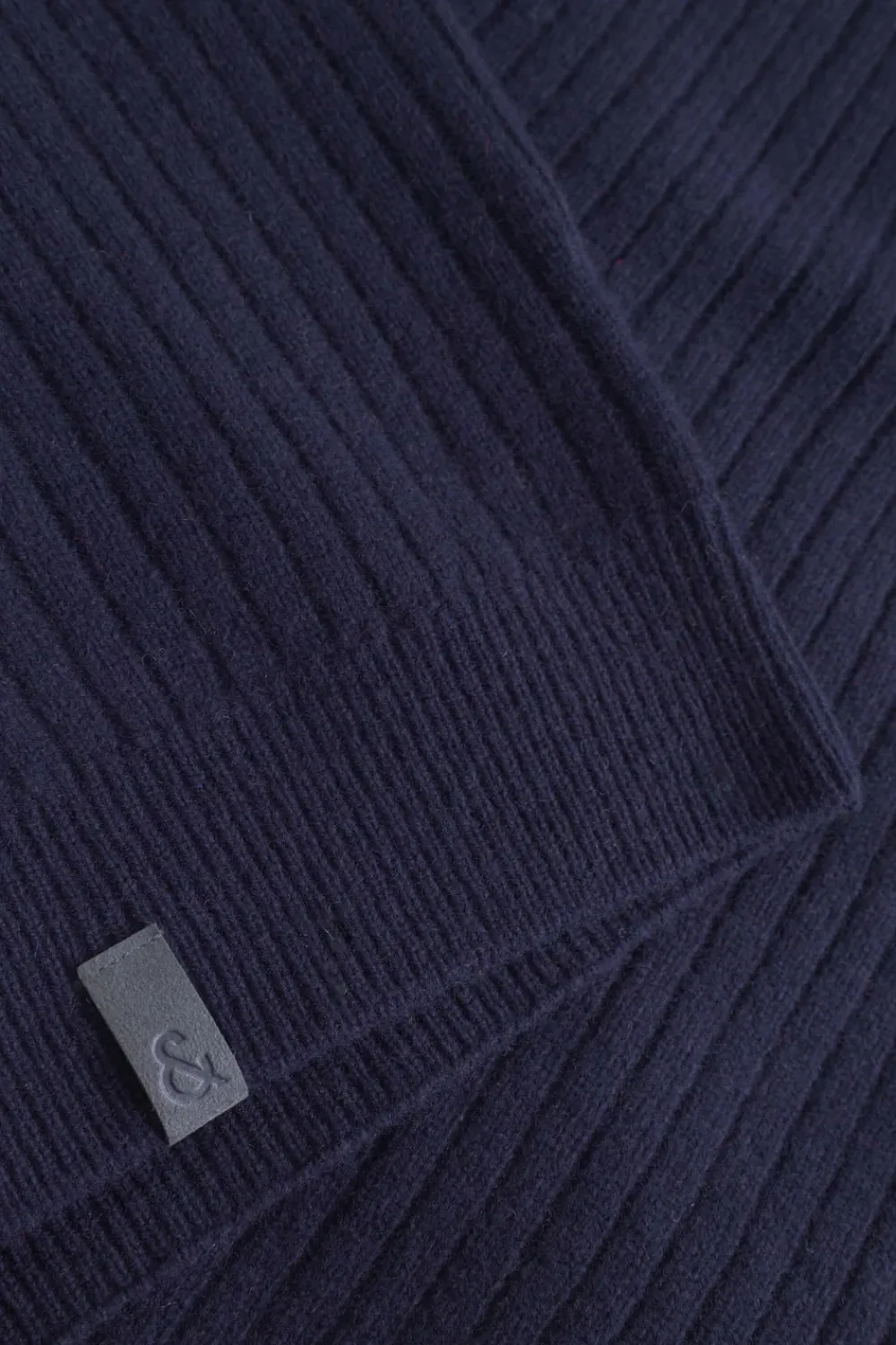 Colours & Sons Pullover Johnny Kragen - Navy*Herren Pullover