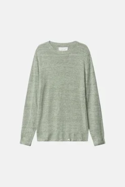 Colours & Sons Pullover Leinen - Lime*Herren Pullover