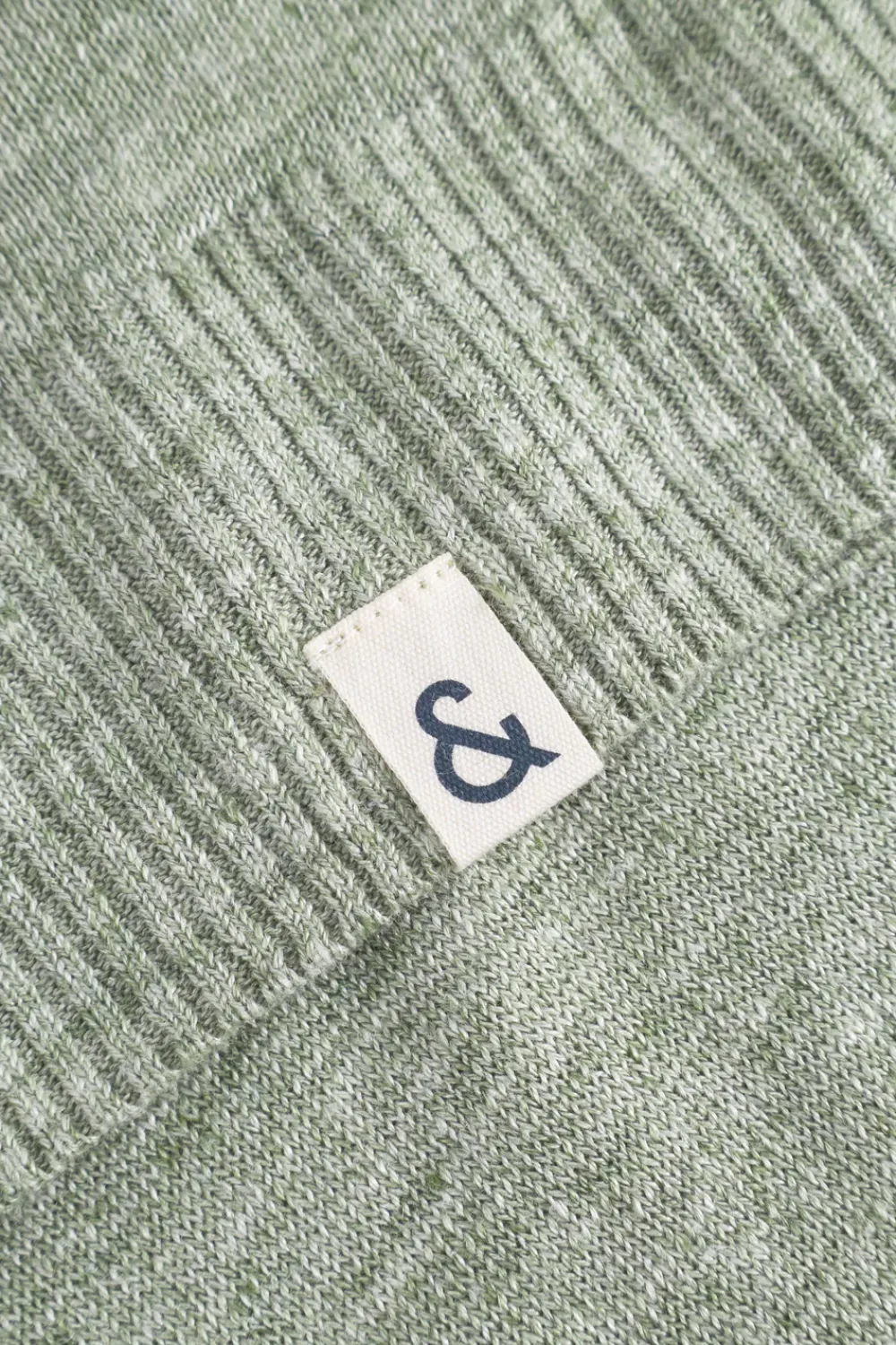 Colours & Sons Pullover Leinen - Lime*Herren Pullover