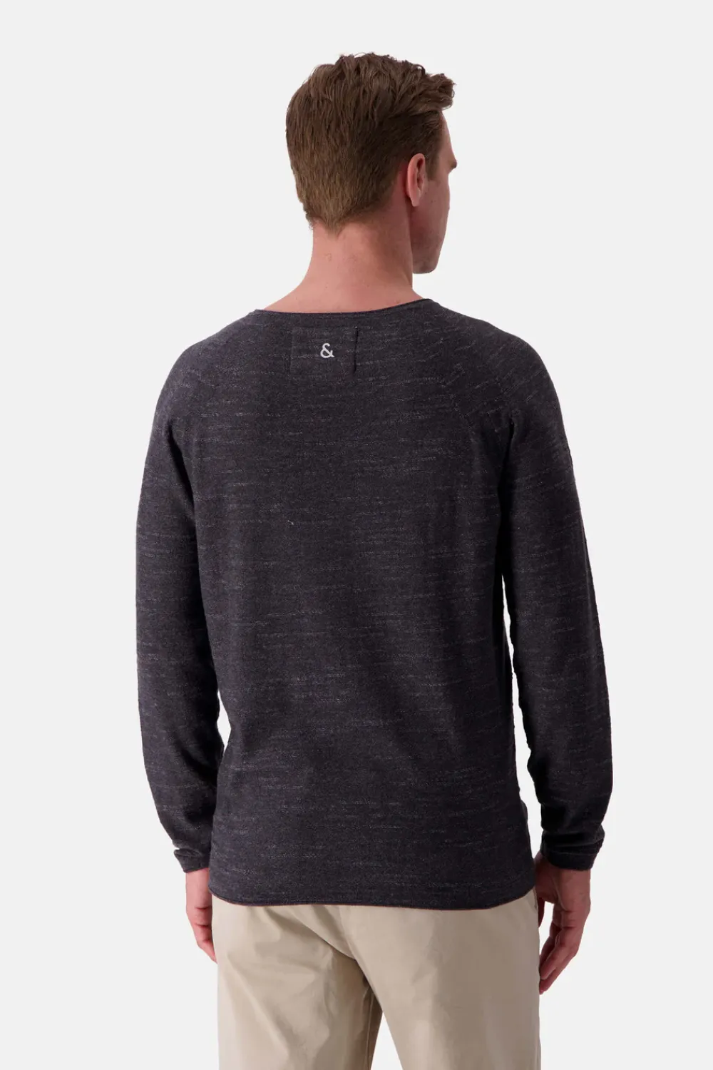 Colours & Sons Pullover Slub - Anthracite*Herren Pullover
