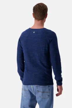 Colours & Sons Pullover Slub - Royal*Herren Pullover