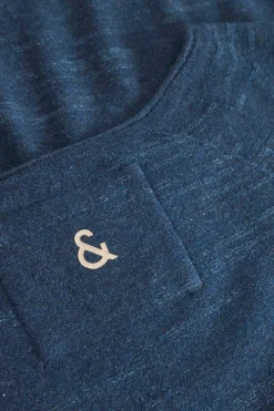 Colours & Sons Pullover Slub - Royal*Herren Pullover