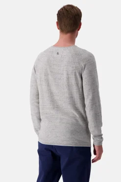 Colours & Sons Pullover Slub - Silver*Herren Pullover