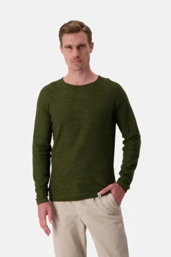 Colours & Sons Pullover Slub - Yucca*Herren Pullover