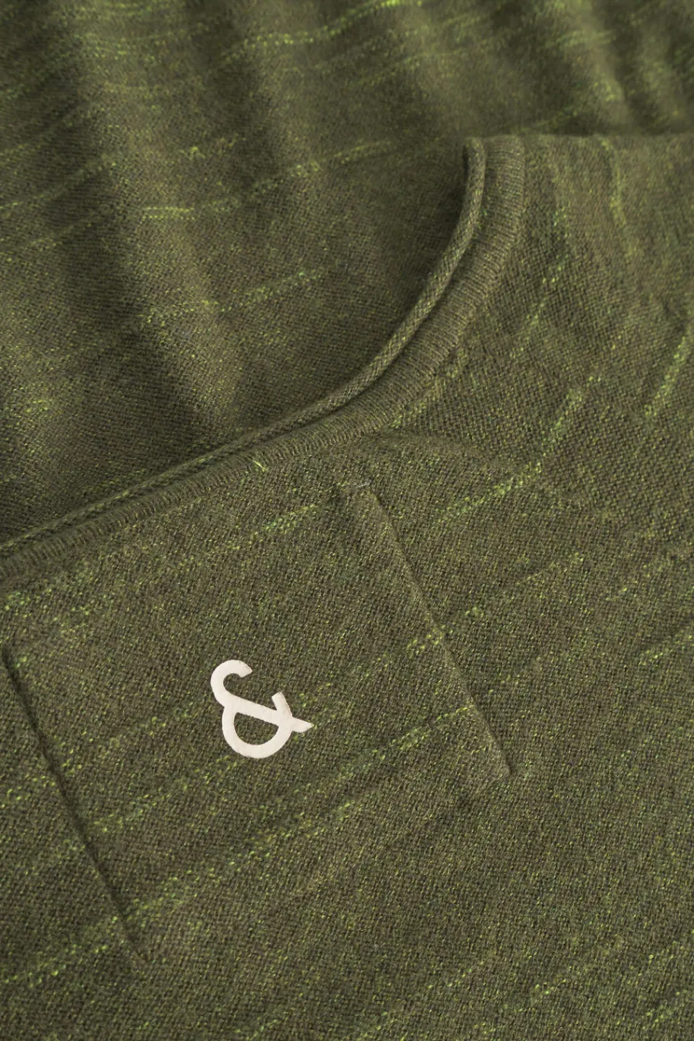 Colours & Sons Pullover Slub - Yucca*Herren Pullover