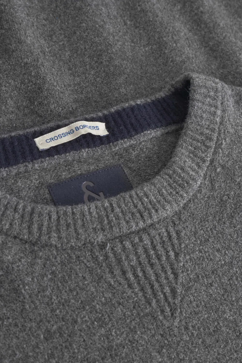 Colours & Sons Pullover Woolen Touch - Stone*Herren Pullover