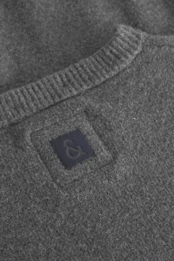 Colours & Sons Pullover Woolen Touch - Stone*Herren Pullover
