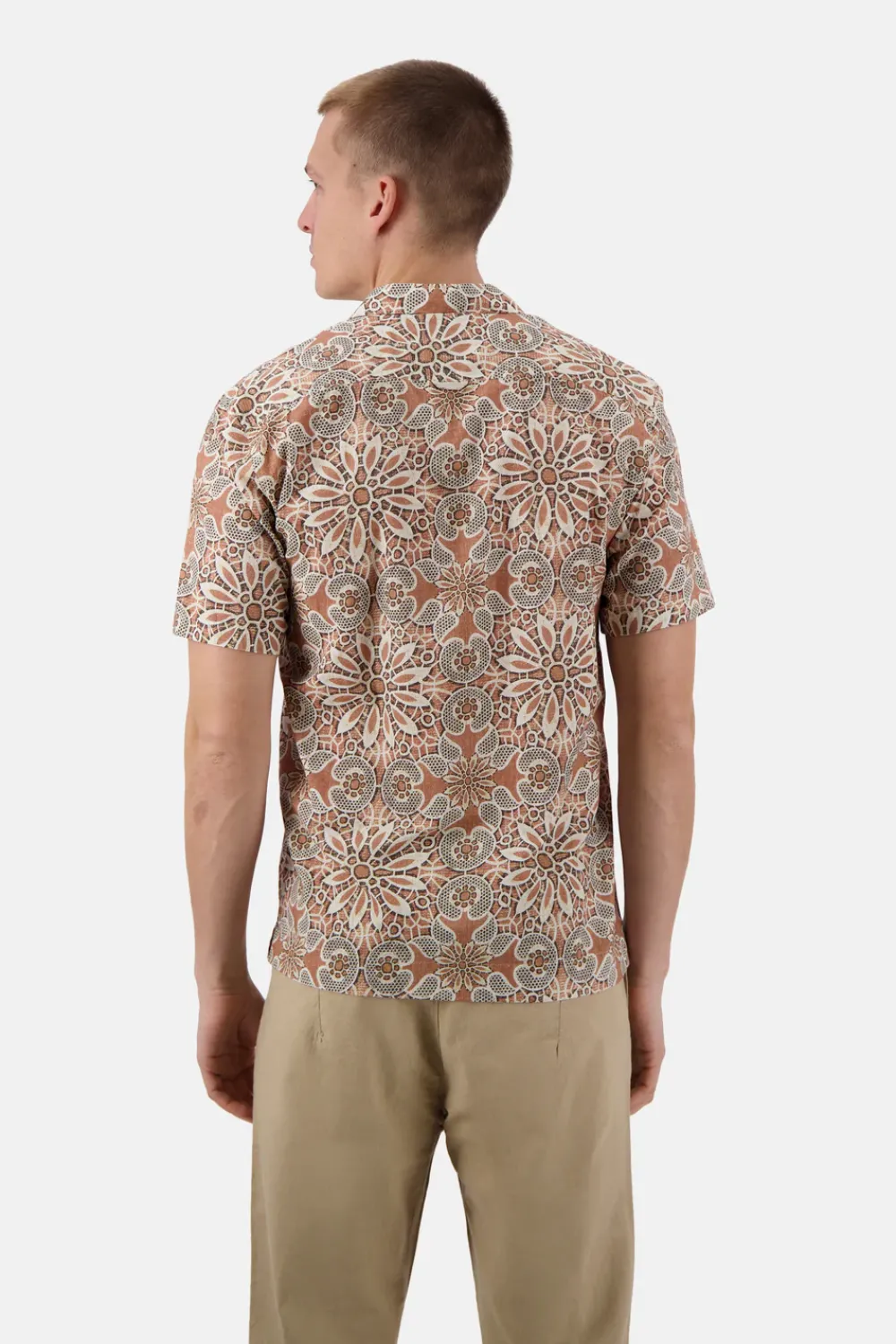 Colours & Sons Resort Hemd - Moroccan Tile*Herren Hemden