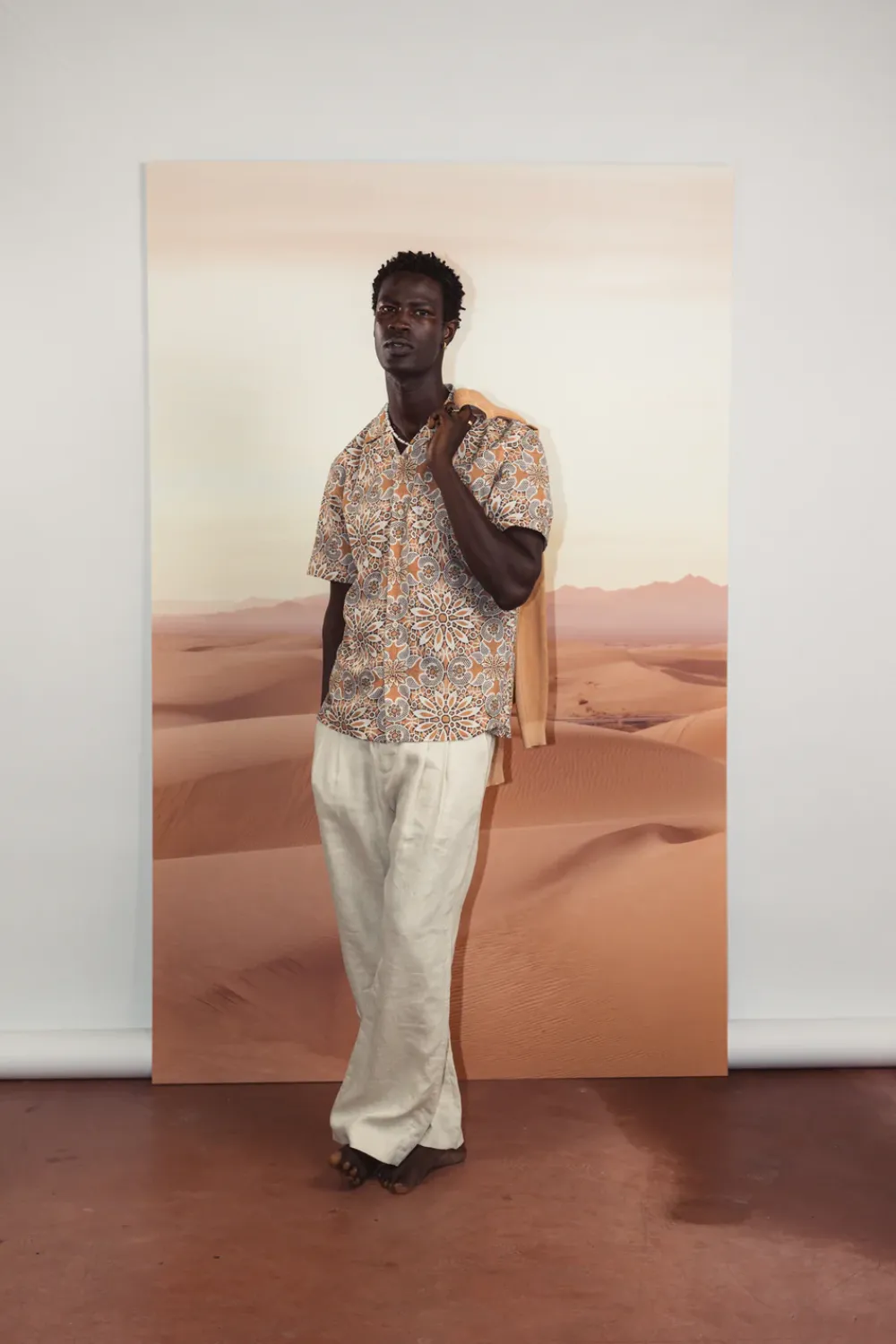 Colours & Sons Resort Hemd - Moroccan Tile*Herren Hemden