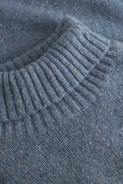 Colours & Sons Rollkragen Pullover Donegal - Denim*Herren Pullover