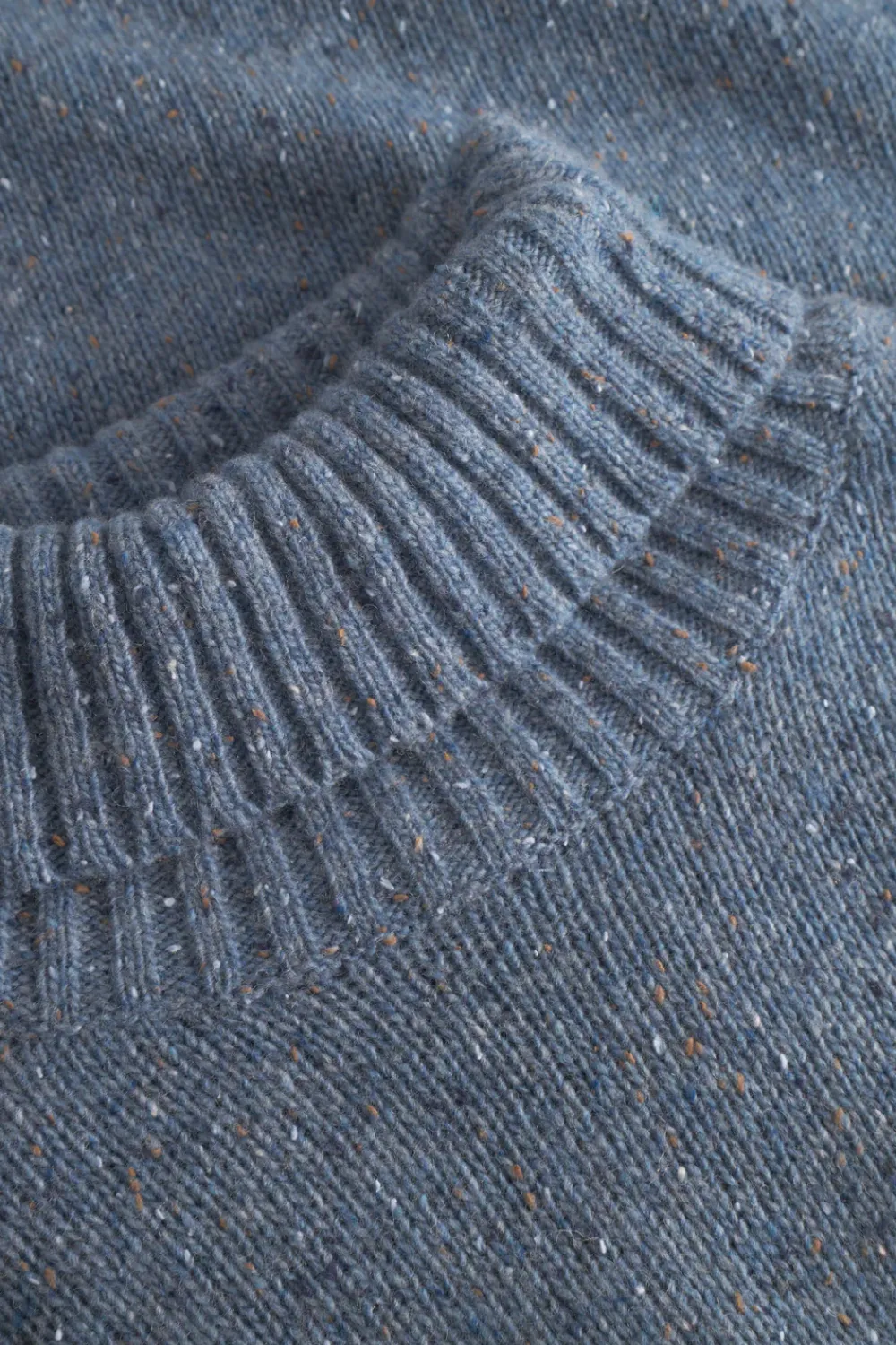 Colours & Sons Rollkragen Pullover Donegal - Denim*Herren Pullover
