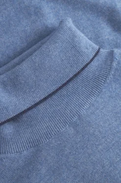 Colours & Sons Rollkragen Pullover Merino Blend - Denim*Herren Pullover