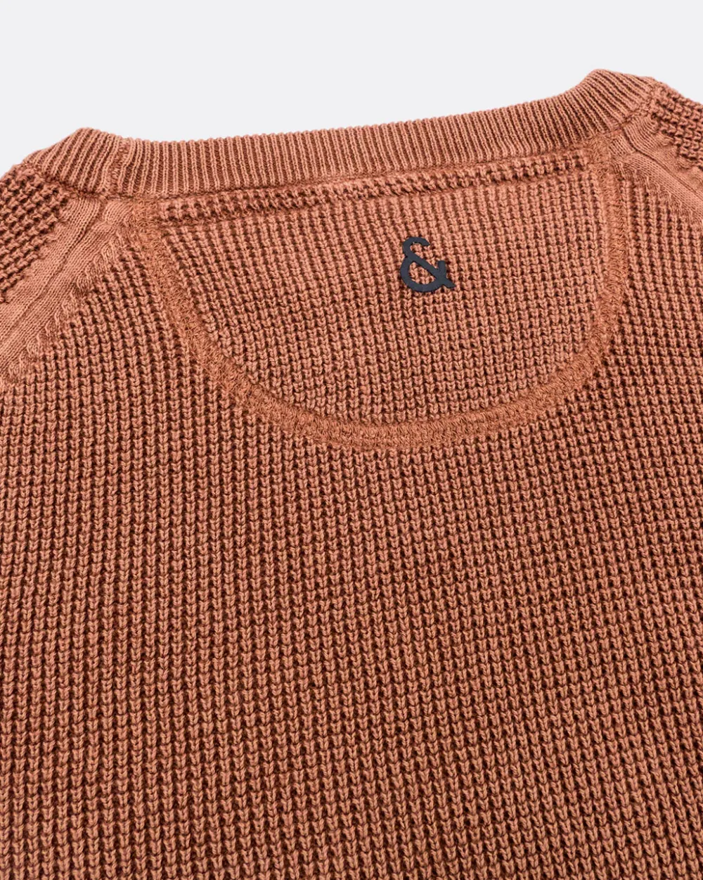 Colours & Sons Roundneck Basic - Bronce*Herren Pullover