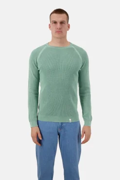 Colours & Sons Roundneck Basic - Pistachio*Herren Pullover|Pullover