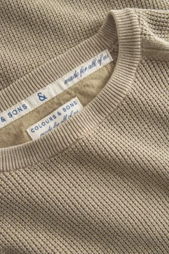 Colours & Sons Roundneck Basic - Tent*Herren Pullover|Pullover