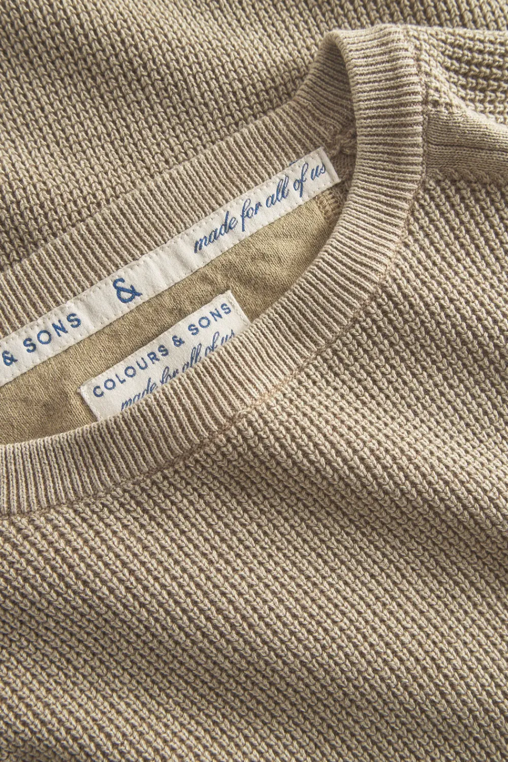 Colours & Sons Roundneck Basic - Tent*Herren Pullover|Pullover
