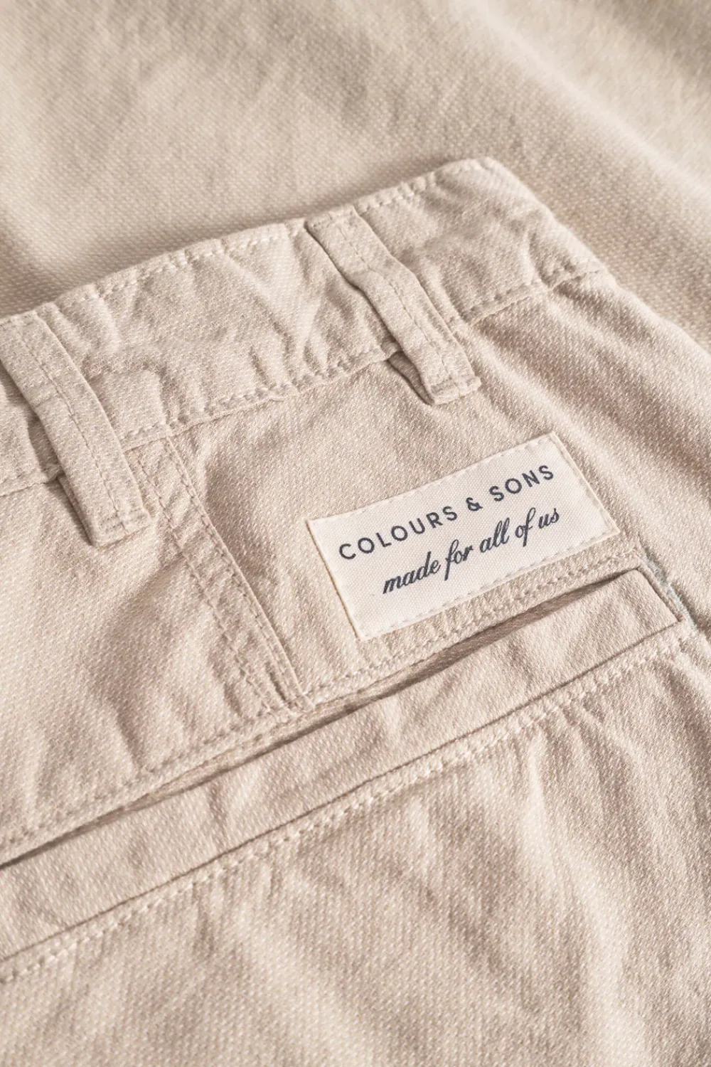 Colours & Sons Shorts Dobby - Tent*Herren Shorts