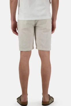 Colours & Sons Shorts Leinen Blend - Tent Check*Herren Shorts