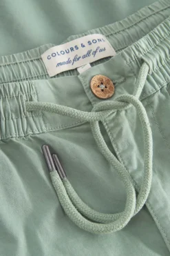 Colours & Sons Shorts Twill - Pistachio*Herren Shorts