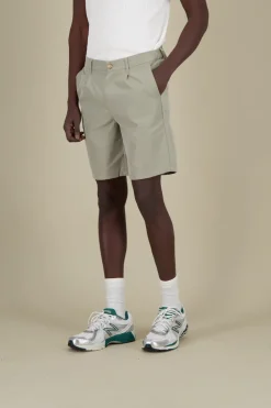 Colours & Sons Shorts with Pleats - Matcha*Herren Shorts