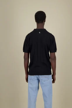 Colours & Sons Strick Polo - Black*Herren Pullover|T-Shirts & Polos