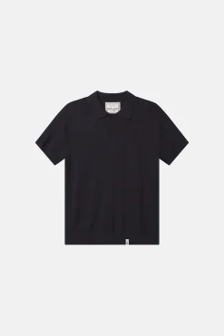 Colours & Sons Strick Polo - Black*Herren Pullover|T-Shirts & Polos