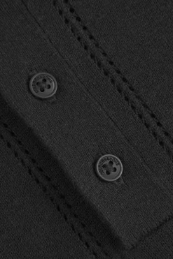Colours & Sons Strick Polo - Black*Herren Pullover|T-Shirts & Polos