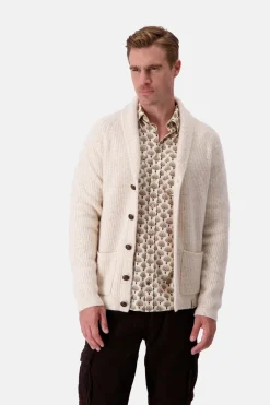 Colours & Sons Strickjacke Donegal - Offwhite*Herren Pullover