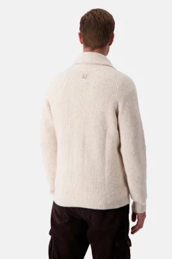 Colours & Sons Strickjacke Donegal - Offwhite*Herren Pullover