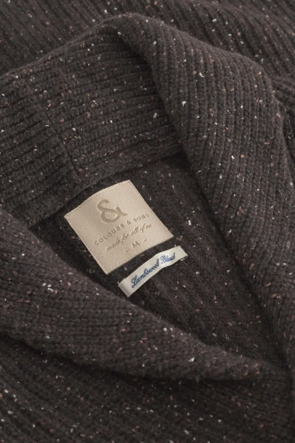 Colours & Sons Strickjacke Donegal - Soil*Herren Pullover