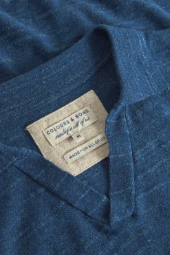 Colours & Sons Strickpolo - Navy*Herren T-Shirts & Polos