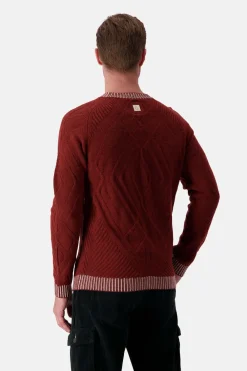 Colours & Sons Strickpullover - Brandy*Herren Pullover