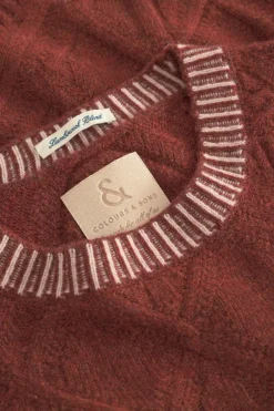 Colours & Sons Strickpullover - Brandy*Herren Pullover