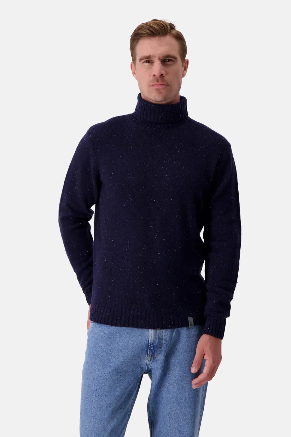 Colours & Sons Strickpullover Donegal - Navy*Herren Pullover