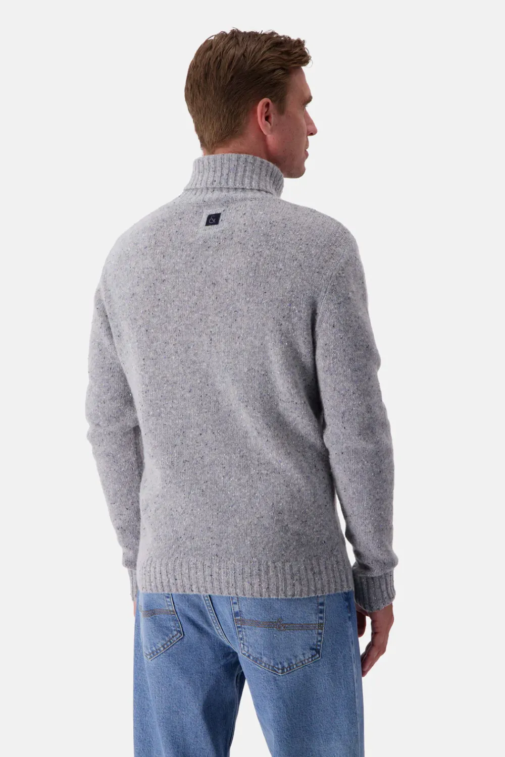 Colours & Sons Strickpullover Donegal - Silver*Herren Pullover