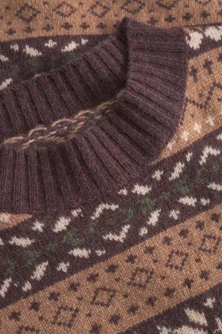 Colours & Sons Strickpullover Jacquard - Classy Jacquard*Herren Pullover